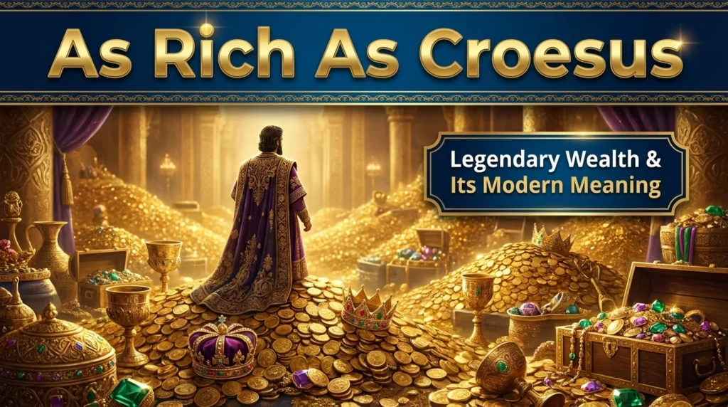 As Rich As Croesus
