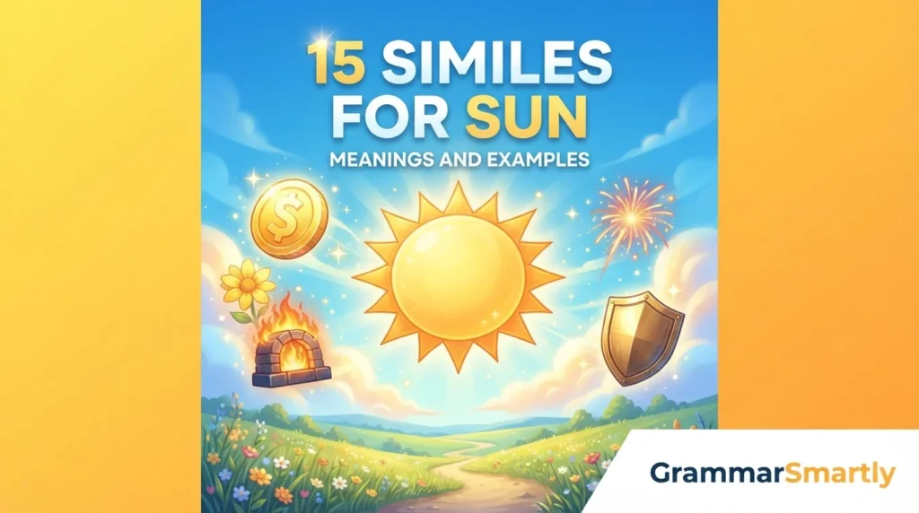 15 Similes for Sun, Meanings and Examples