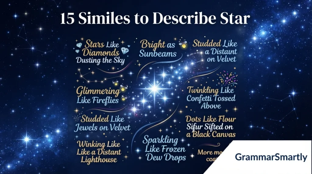 15 Similes to Describe Star