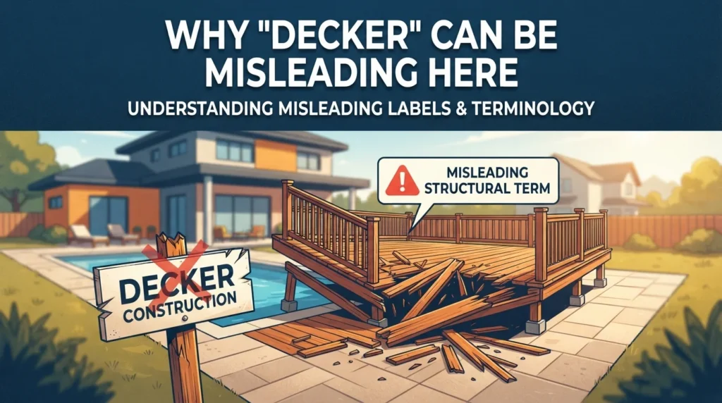 Why Decker Can Be Misleading Here
