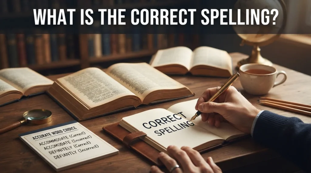 What Is the Correct Spelling
