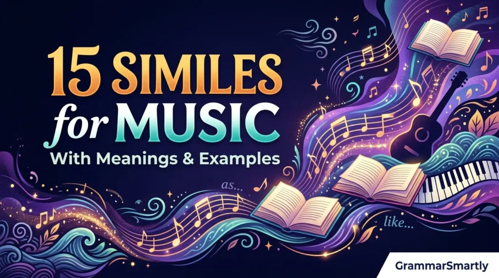 15 Similes for Music With Meanings and Examples