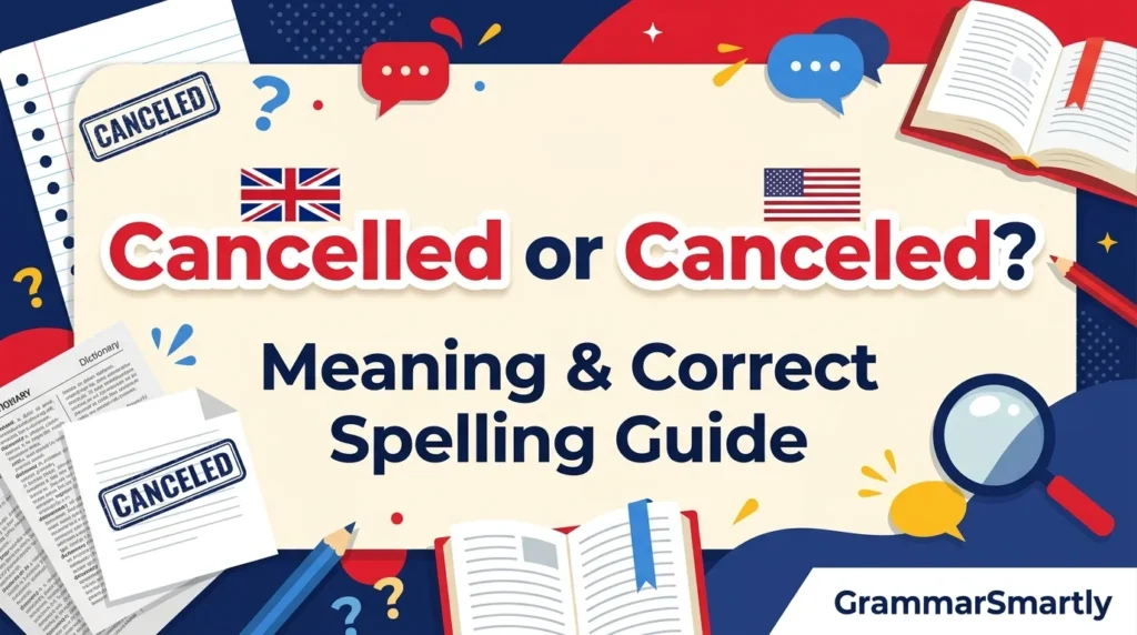 Cancelled or Canceled: Meaning & Correct Spelling Guide